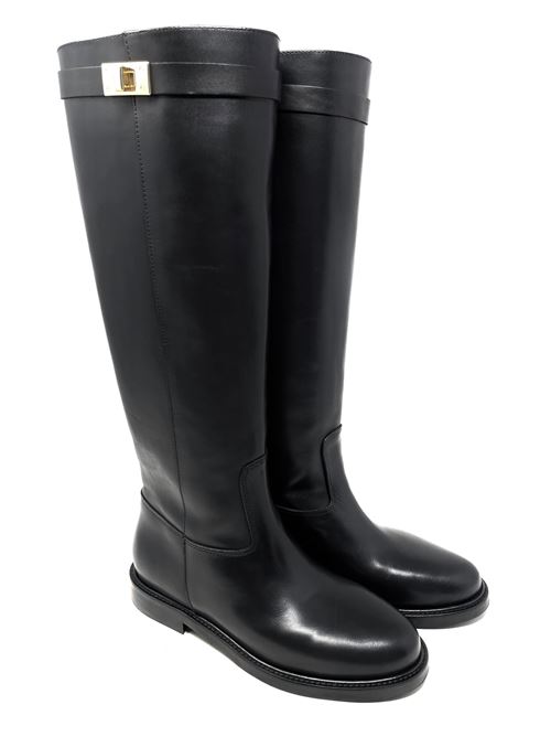 Damenstiefel mit Schnalle IL LACCIO | GS5537341VITELLONERO